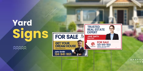 Why Yard Signs Are Essential for Local Advertising